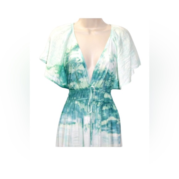 YFB Young Fabulous & Broke Tie-Dye Maxi Dress Size M NWOT - Picture 5 of 7